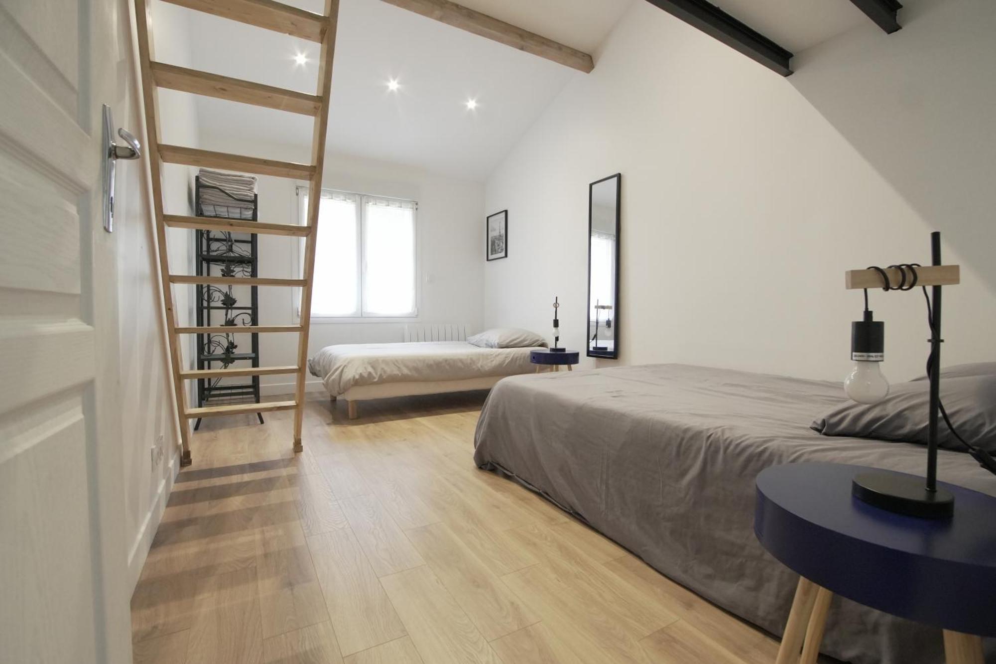 Serenity House 20 Min Paris, Parking Gratuit, Wifi Apartment *